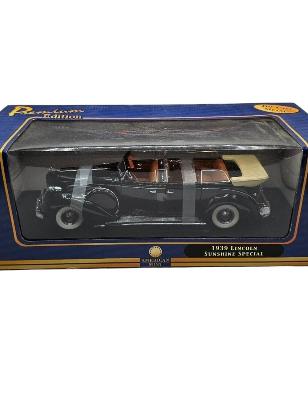 American Mint 1939 Lincoln Sunshine Special Die Cast Car Premium Edition NEW